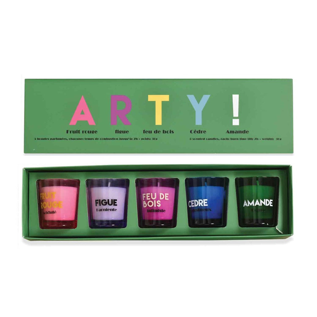 Coffret bougies parfumées - Arty 1