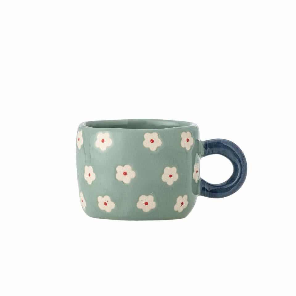 Tasse - Fleur bleu 1