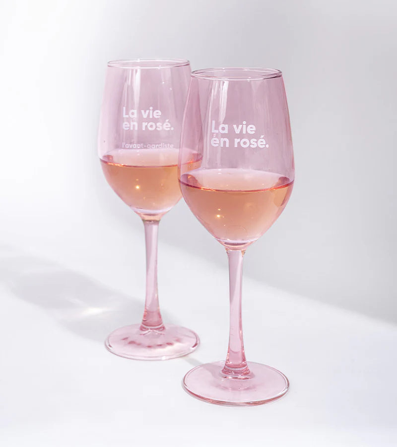 Verres | La vie en rosé (set de 2) 1