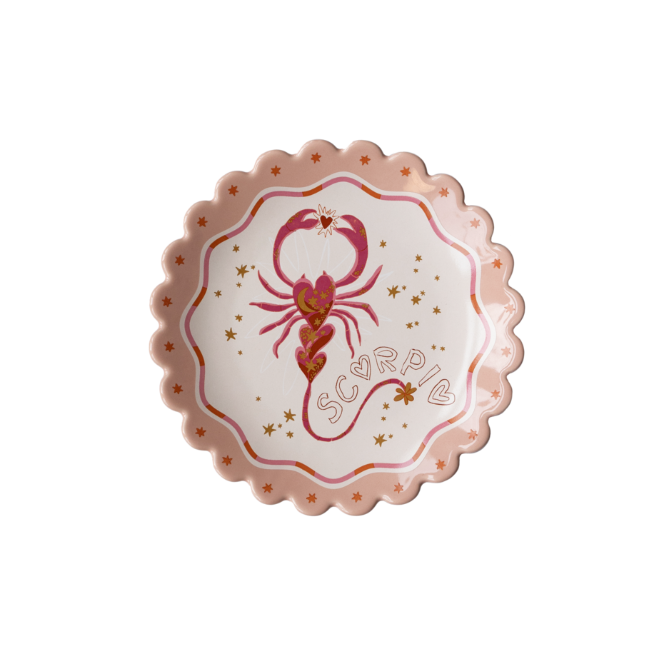 Assiette - Signe astro